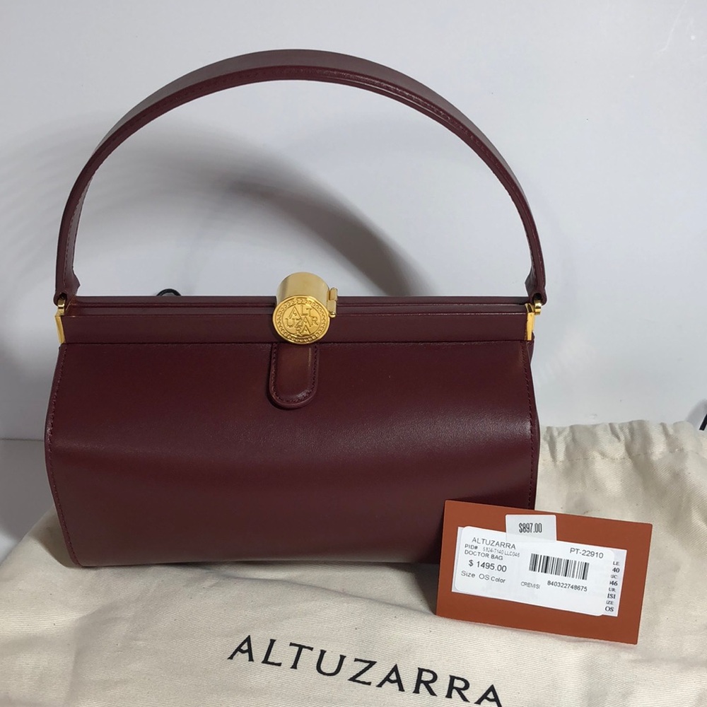ALTUZARRA Doctor Bag Cremisi